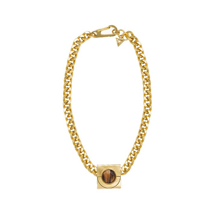 DIPHDA - Wholesale Pendant/Charm Necklace - Iconic Moon Necklace Gold | DIPHDA3