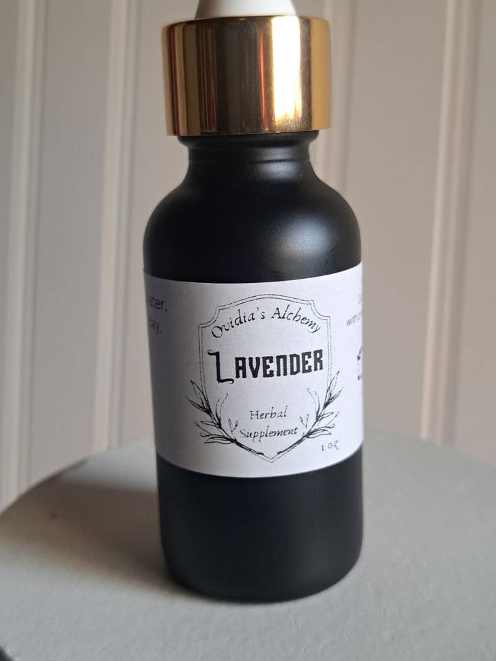 Lavendeltinktur 1 oz för wholesale av Ovidia's Alchemy