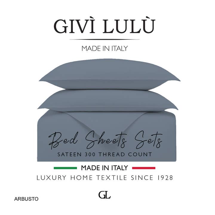 Ensemble de housse de couette - arbusto - 300 fils unis pour la vente par Givì Lulù by Vittorio Ursini & Son