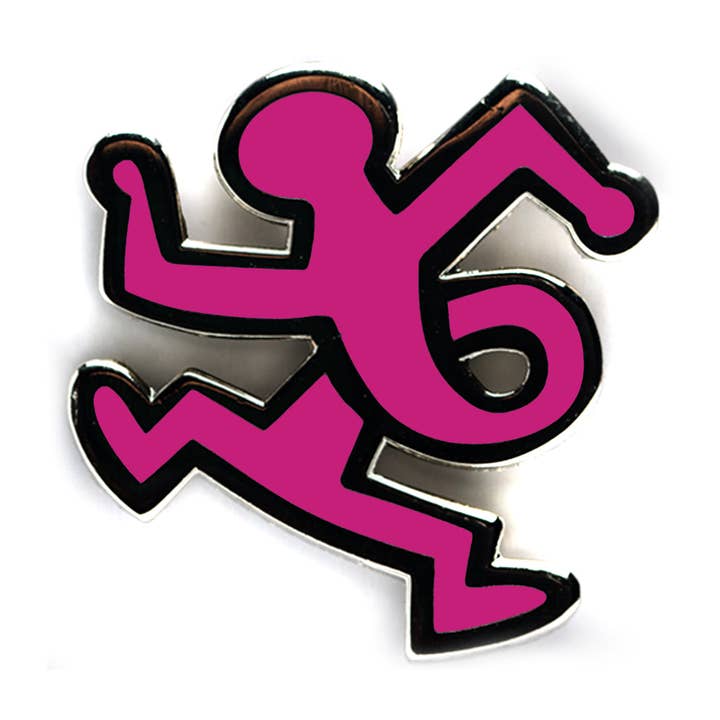 Twist Man Pin - Pink for wholesale by PINTRILL