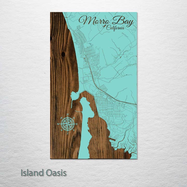Fire & Pine - Wholesale Map - California: Morro Bay Street Map1