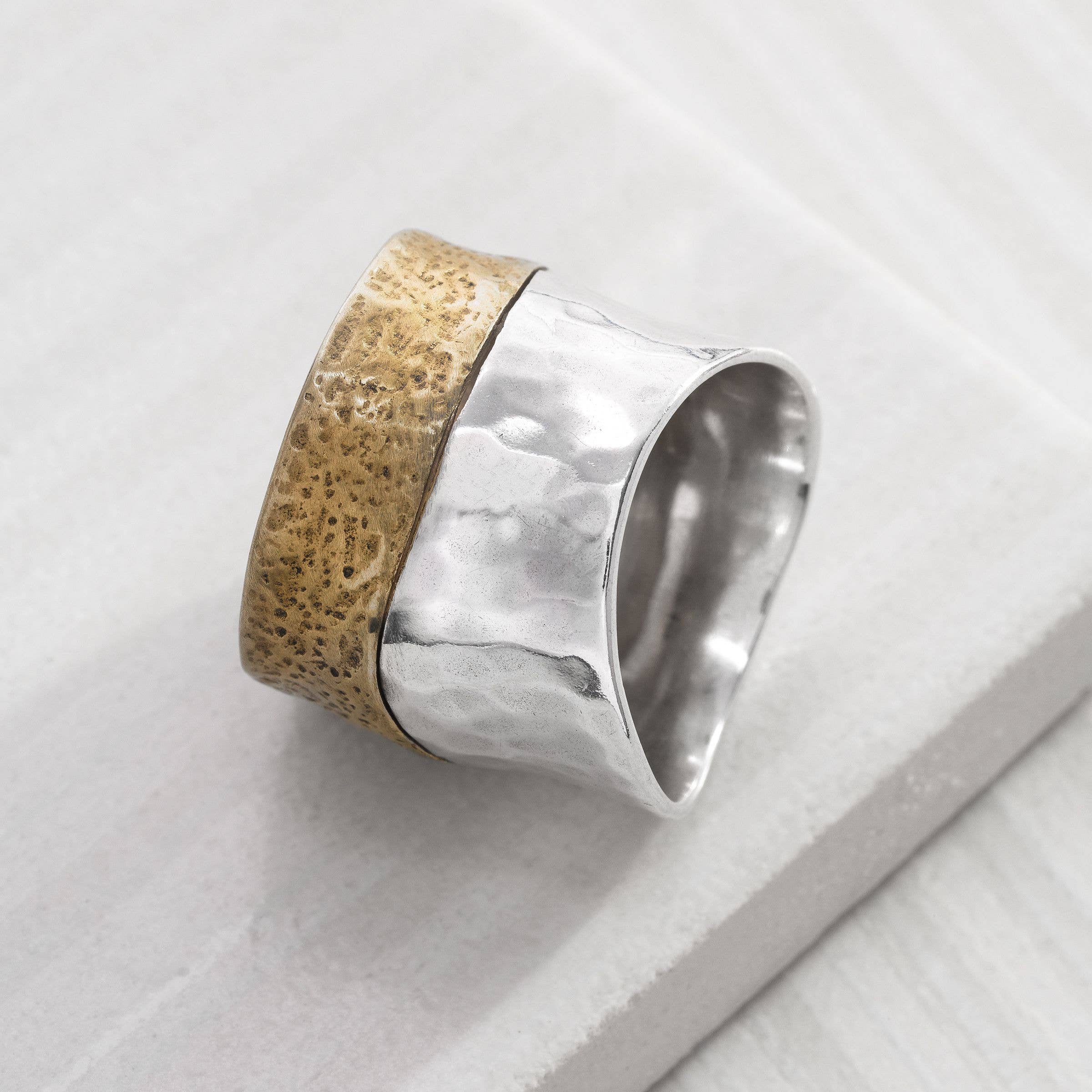 Silpada - Wholesale Band/Stacked Ring - Silpada 'Rain or Shine' Textured Ring in Sterling Silver and3