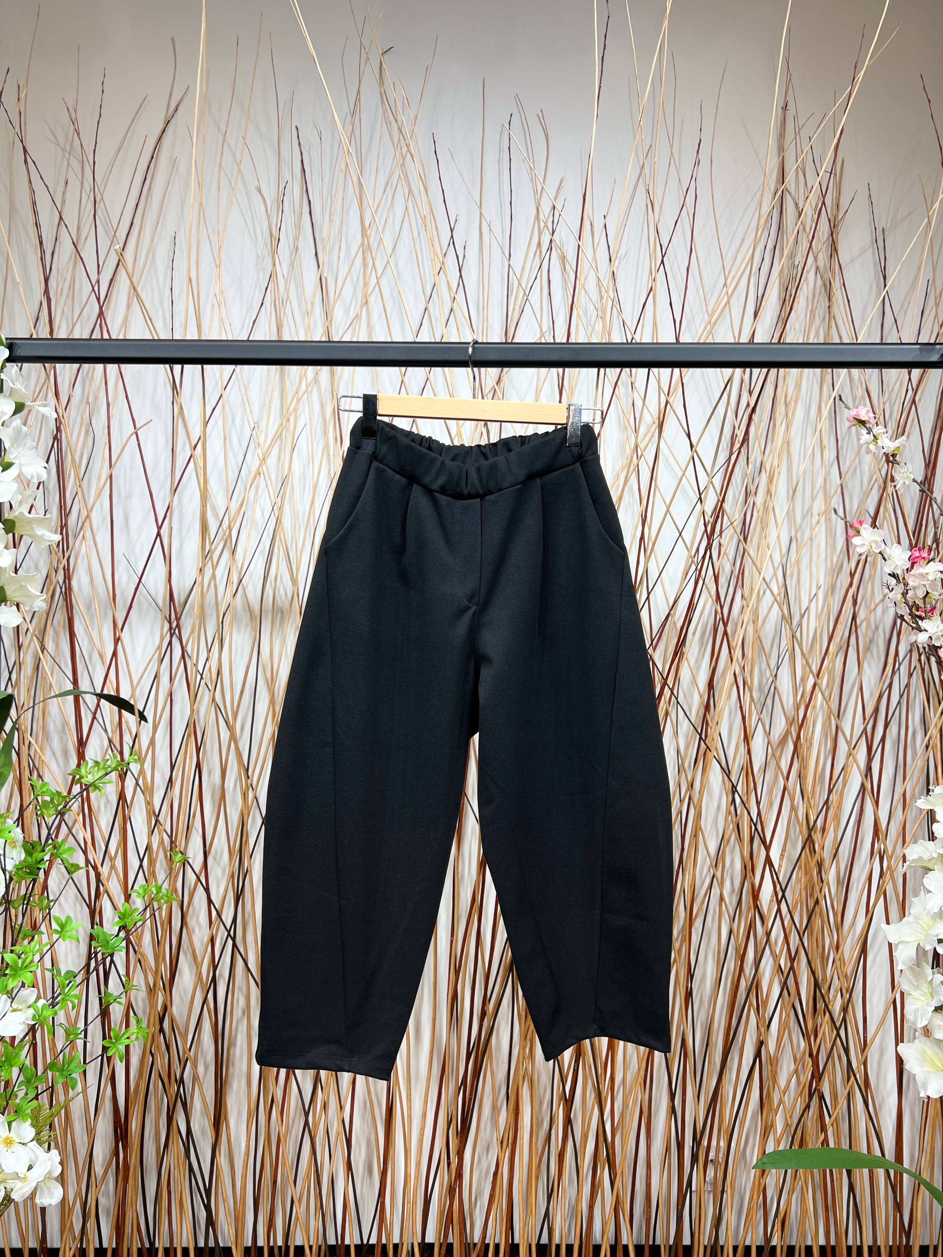 L'Emotion – wholesale Pants – Women's – Balloon Fit Elastic Waist Comfort Wide Leg Pants1