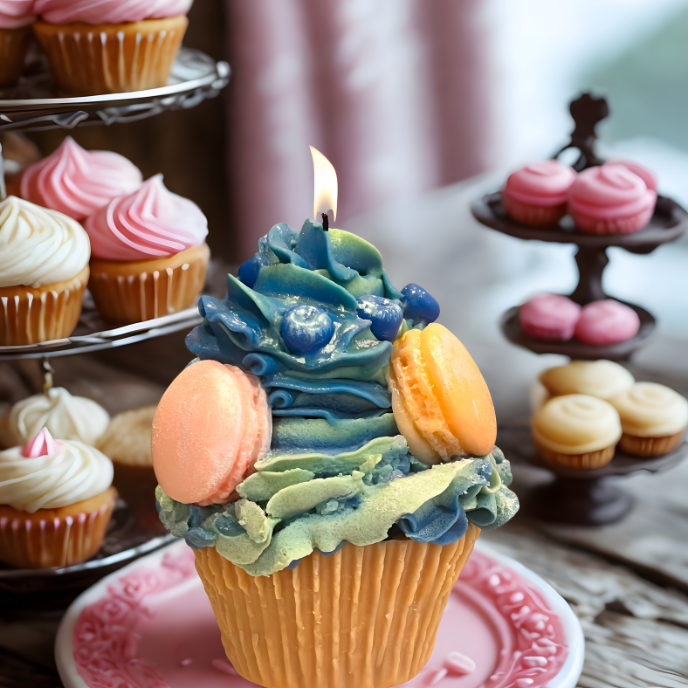 Nefer Designer Candles & Home Decor - Wholesale Novelty Candle - Cupcake Wish Candles |  A Whirl of Sweet & Dreamy Scents2
