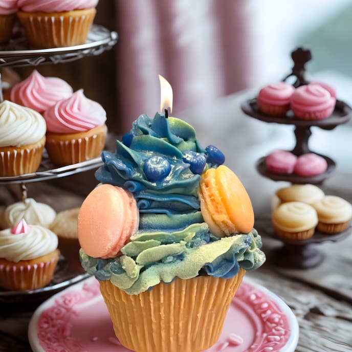 Nefer Designer Candles & Home Decor - Wholesale Novelty Candle - Cupcake Wish Candles | A Whirl of Sweet & Dreamy Scents2