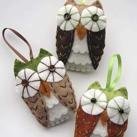 Pea Soup - Wholesale Ornament - Owl Pin or Ornament0