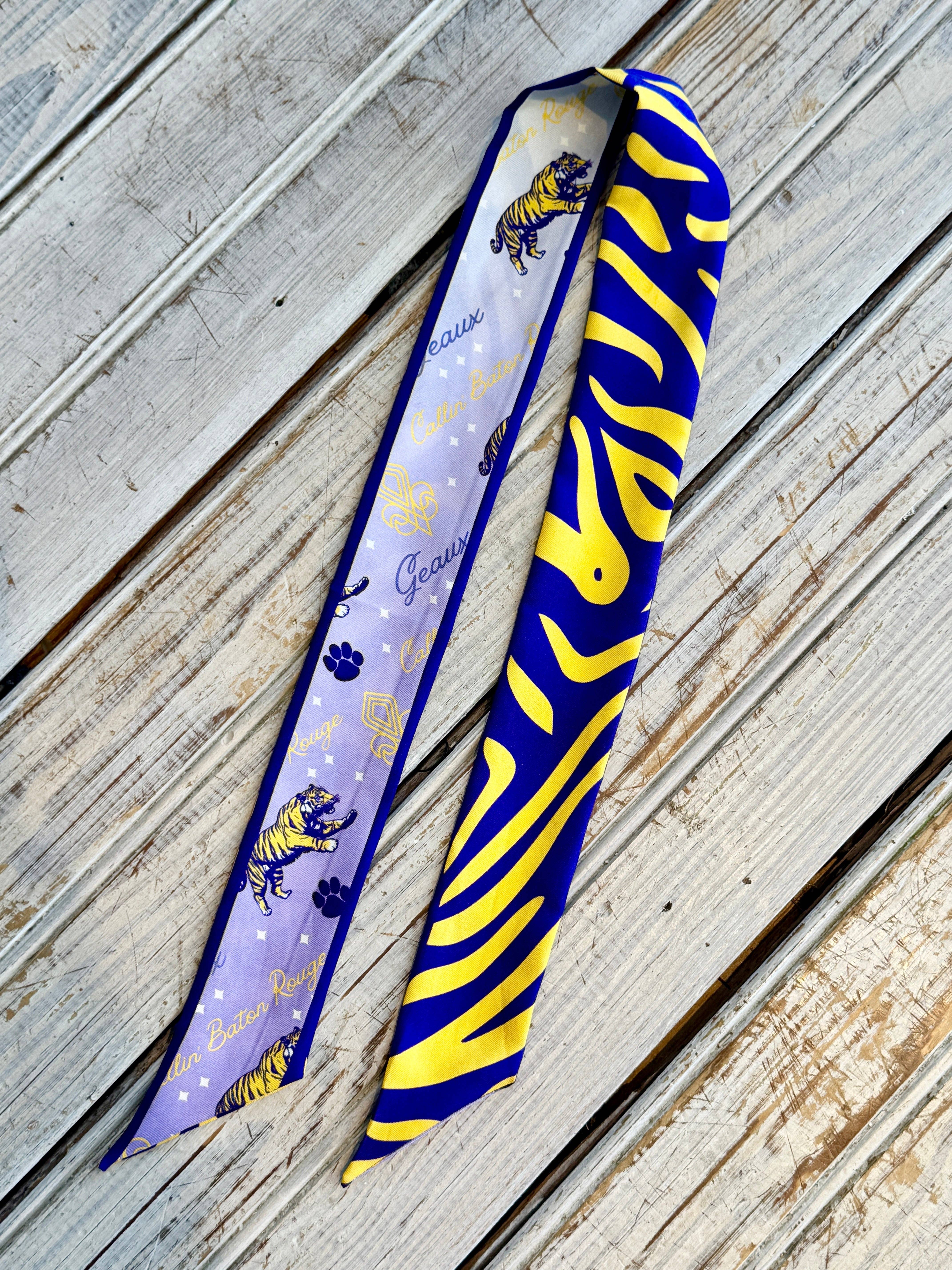 Nola Mercantile - Vente Écharpe – femme - Geaux Soie Twilly6