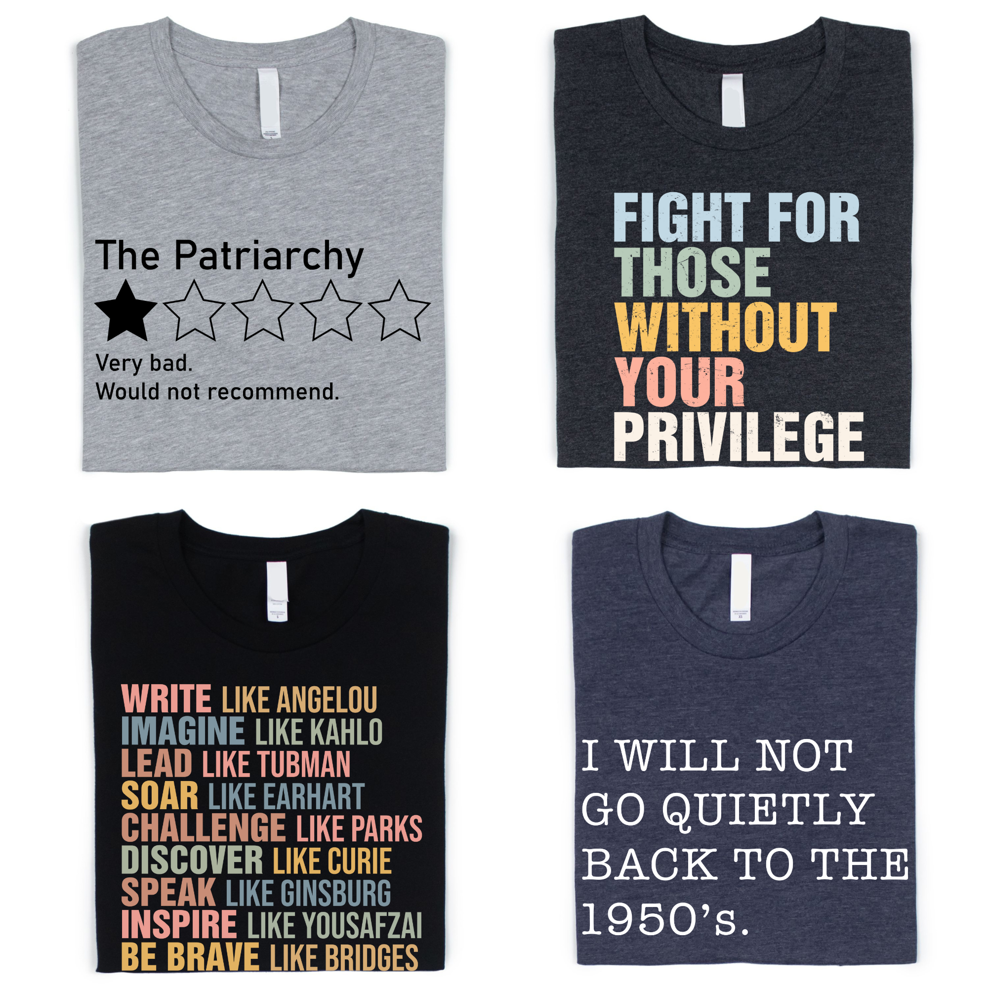 Boho Bloom Emporium - Wholesale Screen Printed T-Shirt - Women's - The Patriarchy Shirt, Feminist Shirt0