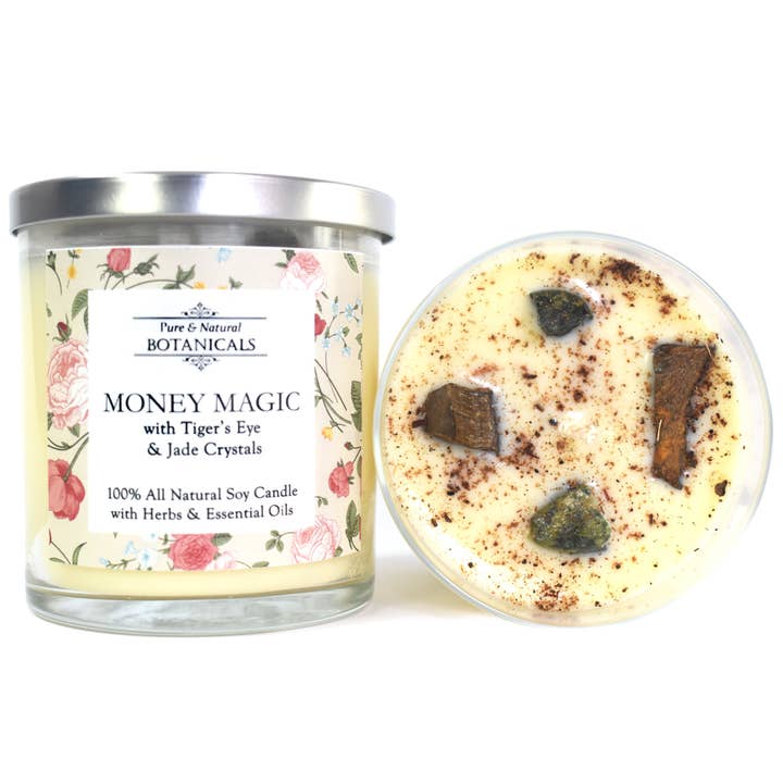 Money Magic Pure & Natural Soy Candle for wholesale by Art of the Root