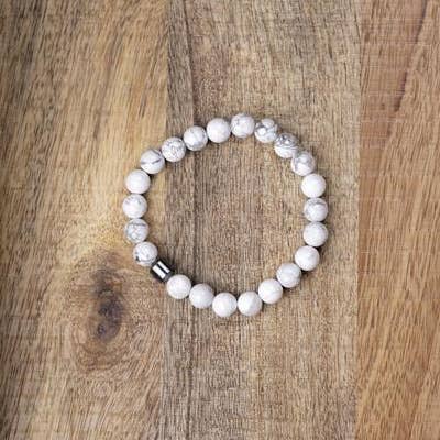 ELITH - Wholesale Beaded Bracelet - ELITH BRACELET WHITE1