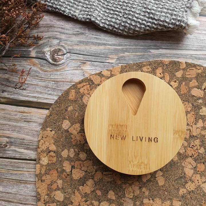 New Living - Wholesale Pill Organizer - Bamboo Pill Box, Eco Product