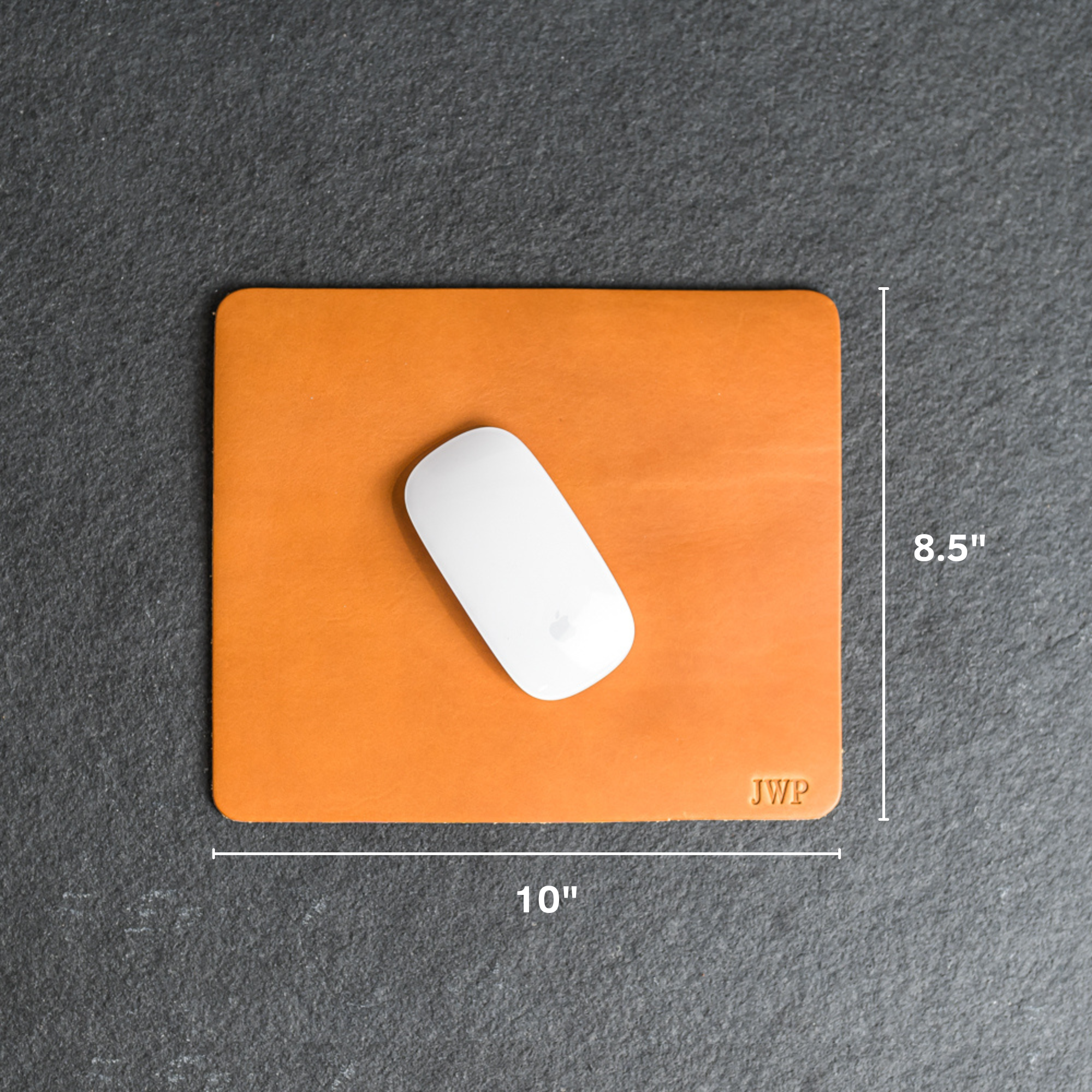 Ox & Pine - Wholesale Mousepad/Trackpad - Leather Mouse Pad - Personalized with Initials, Name, or Logo6
