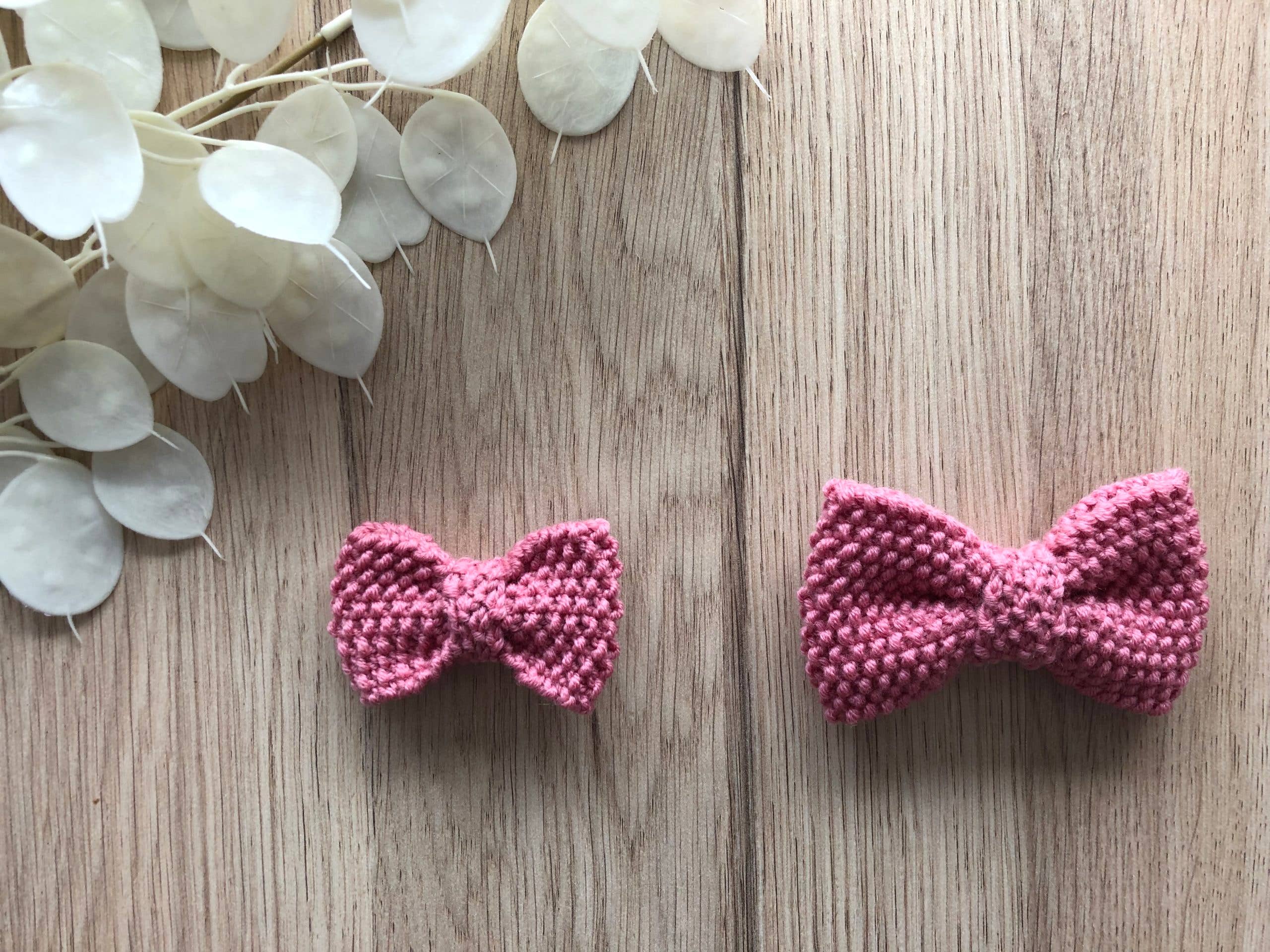 Mignonnery - Vendita all'ingrosso Kit per lavoretti fai da te - Fermaglio/Papillon Jules - Kit maglia per principianti14