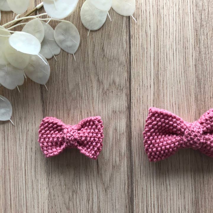 Mignonnery - Vendita all'ingrosso Kit per lavoretti fai da te - Fermaglio/Papillon Jules - Kit maglia per principianti14