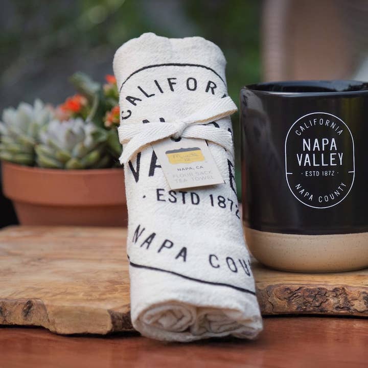 Custom CAPSULE 22" x 38" Flour Sack Tea Towels - Natural for wholesale by Mercantile 12