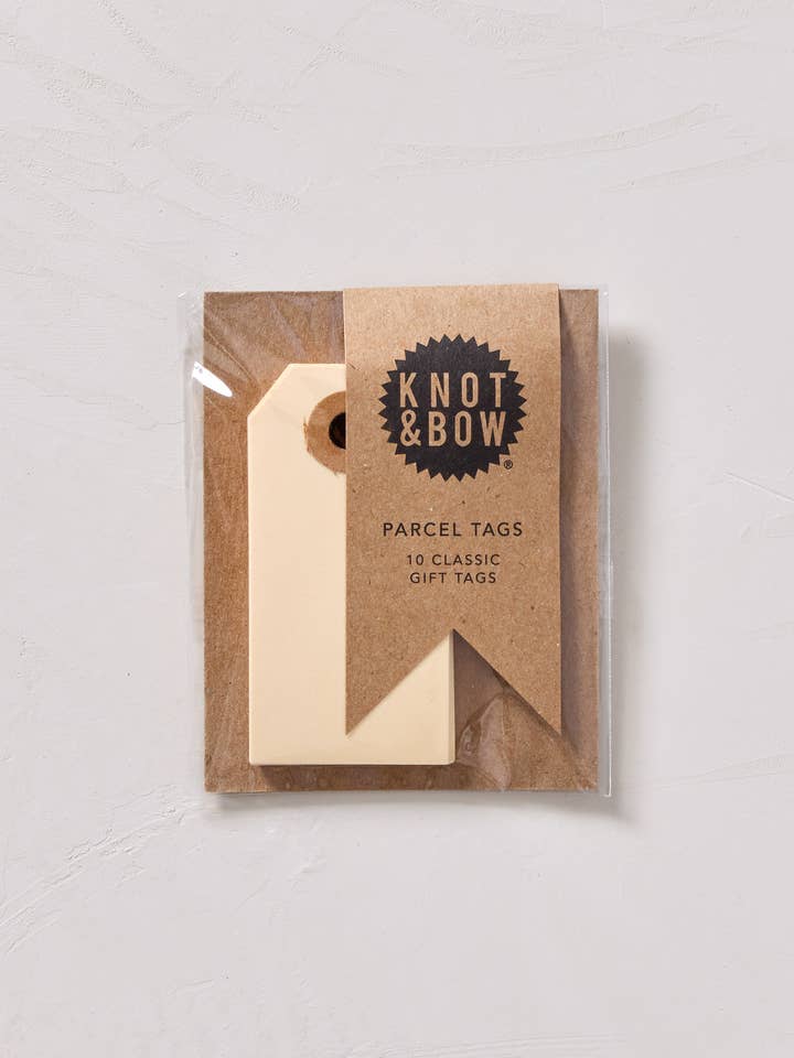 Manila Pakke Tags for engroshandel hos Knot & Bow