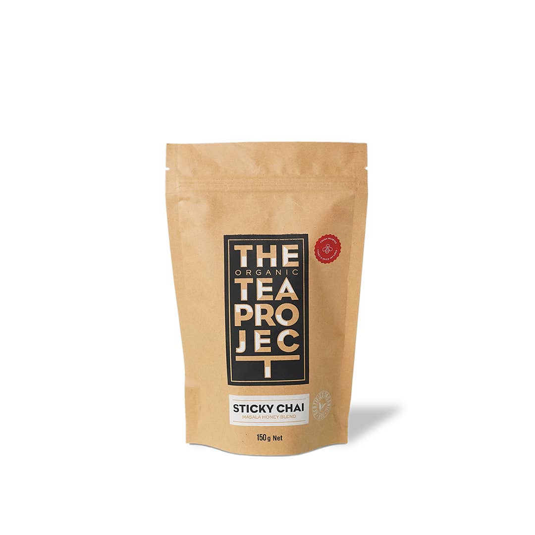 The Organic Tea Project - Wholesale Loose tea - Organic Sticky Chai - 150g Pouch