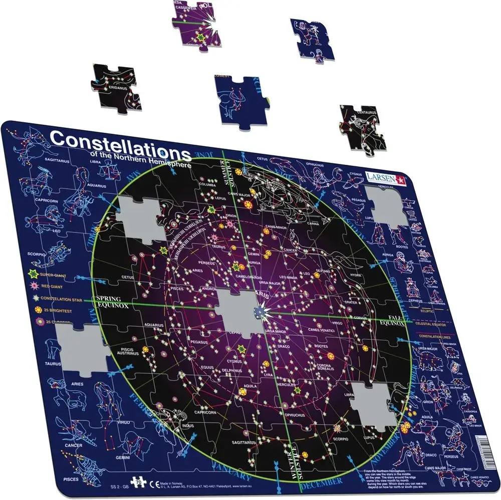 Springbok Puzzle - Vente Puzzle – enfant - Puzzle 70 pièces Constellation pour enfants1
