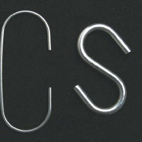 Studio Specialties - Wholesale Craft Supplies - HOOK "S" SHAPED MINI HOOK 4MM0
