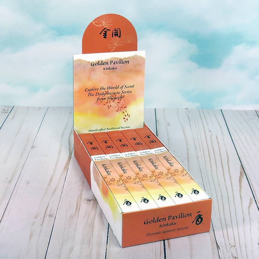 Shoyeido Incense - Wholesale Incense - Kinkaku - Golden Pavilion Incense1