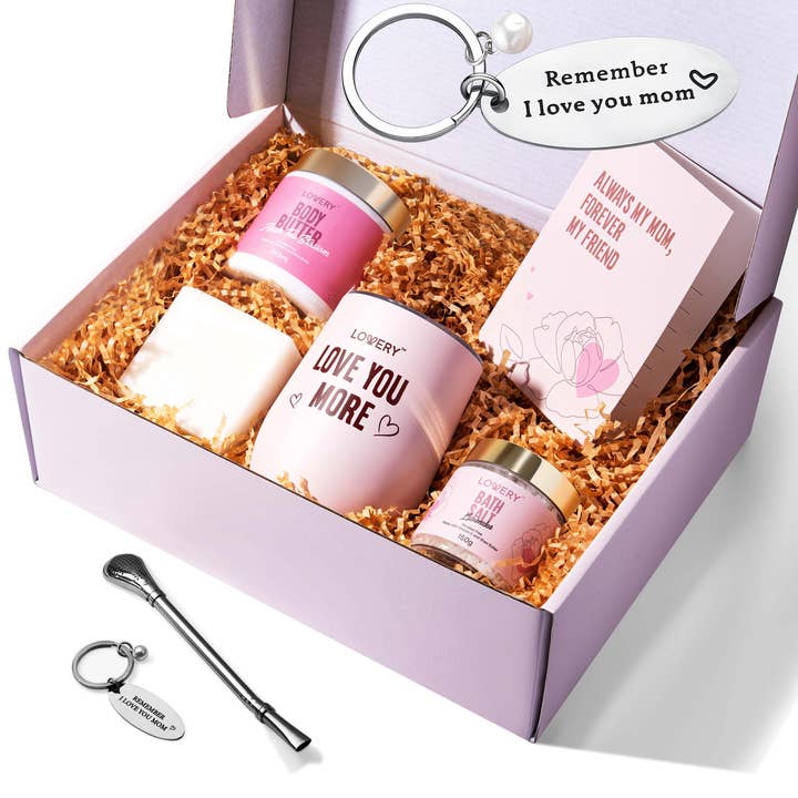 Lovery – wholesale Bath & body set – Mother's Day Gifts, Spa Box Set, Personalized Gift for Moms1