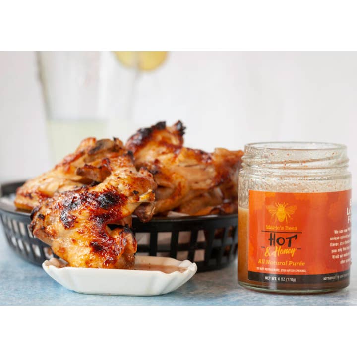 Hot Creamed Honey for wholesale by Marie's Bees