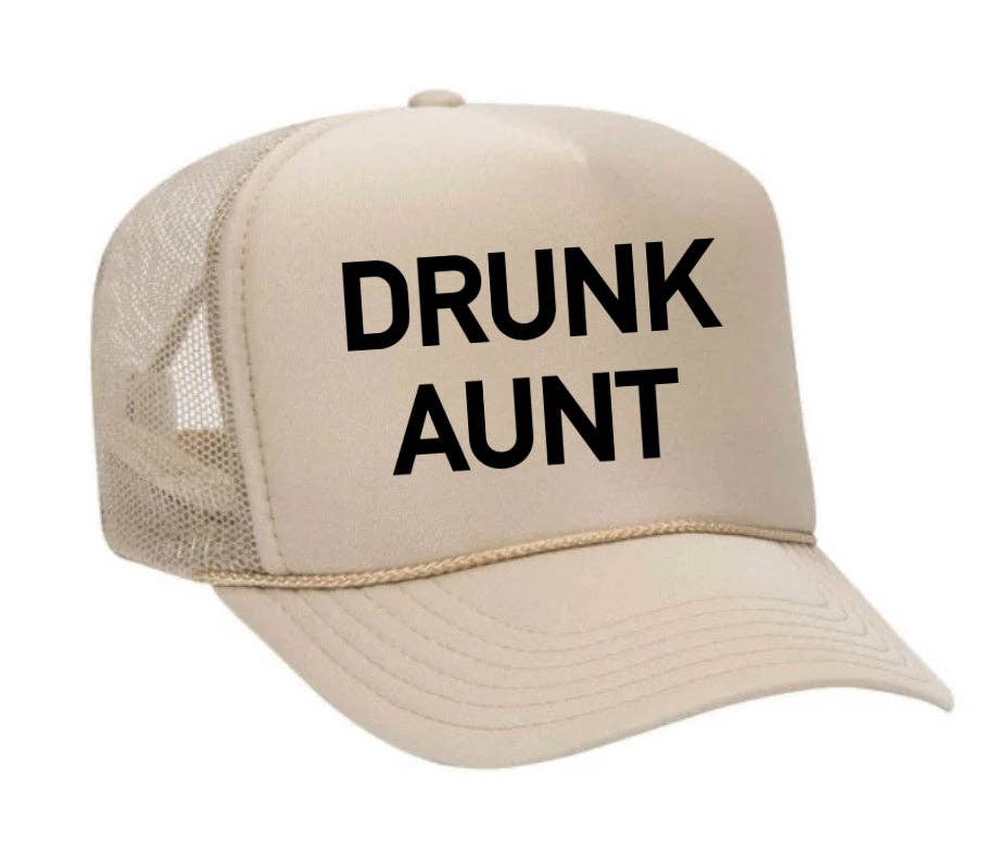 Inappropriate Trucker Hats - Wholesale Trucker Hat - Women's - Drunk Aunt Trucker Hat9