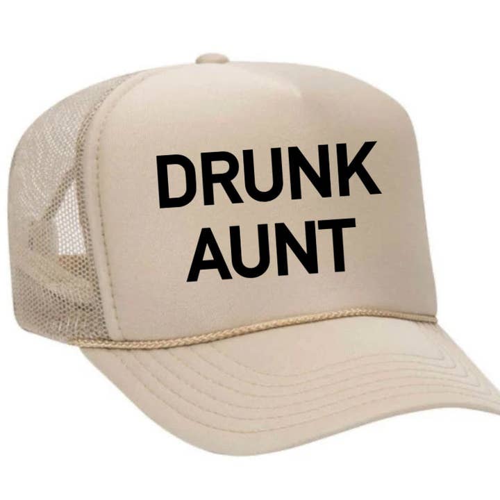 Inappropriate Trucker Hats - Wholesale Trucker Hat - Women's - Drunk Aunt Trucker Hat9