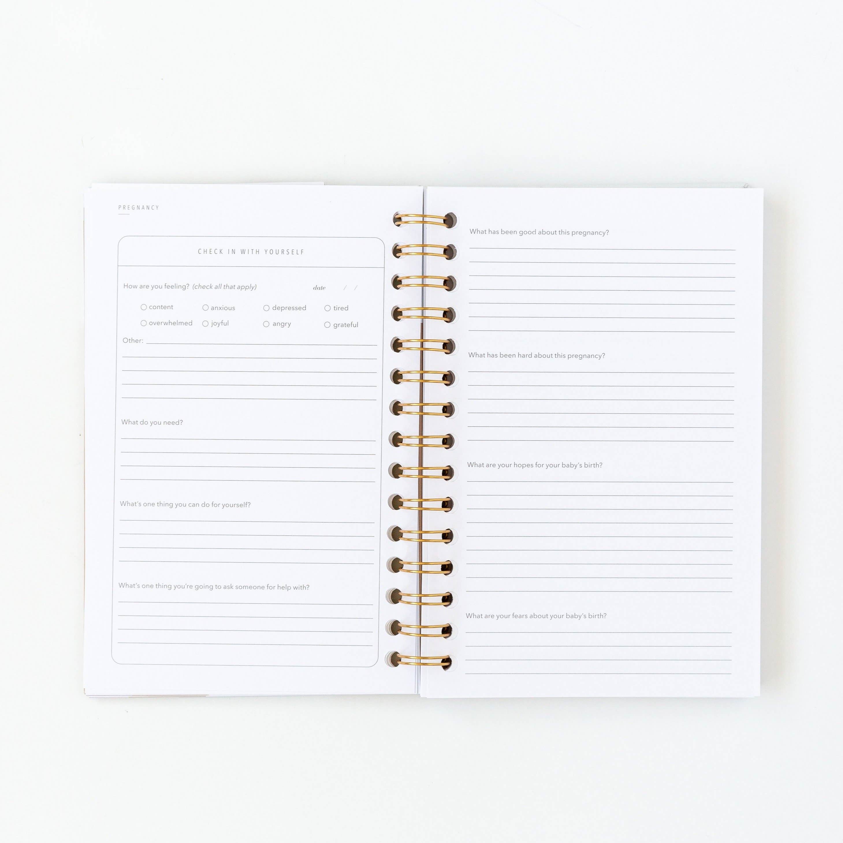 Promptly Journals – wholesale Diary – Maternity – My Postpartum Journal: A Year of Self-Care Gifts for Women14