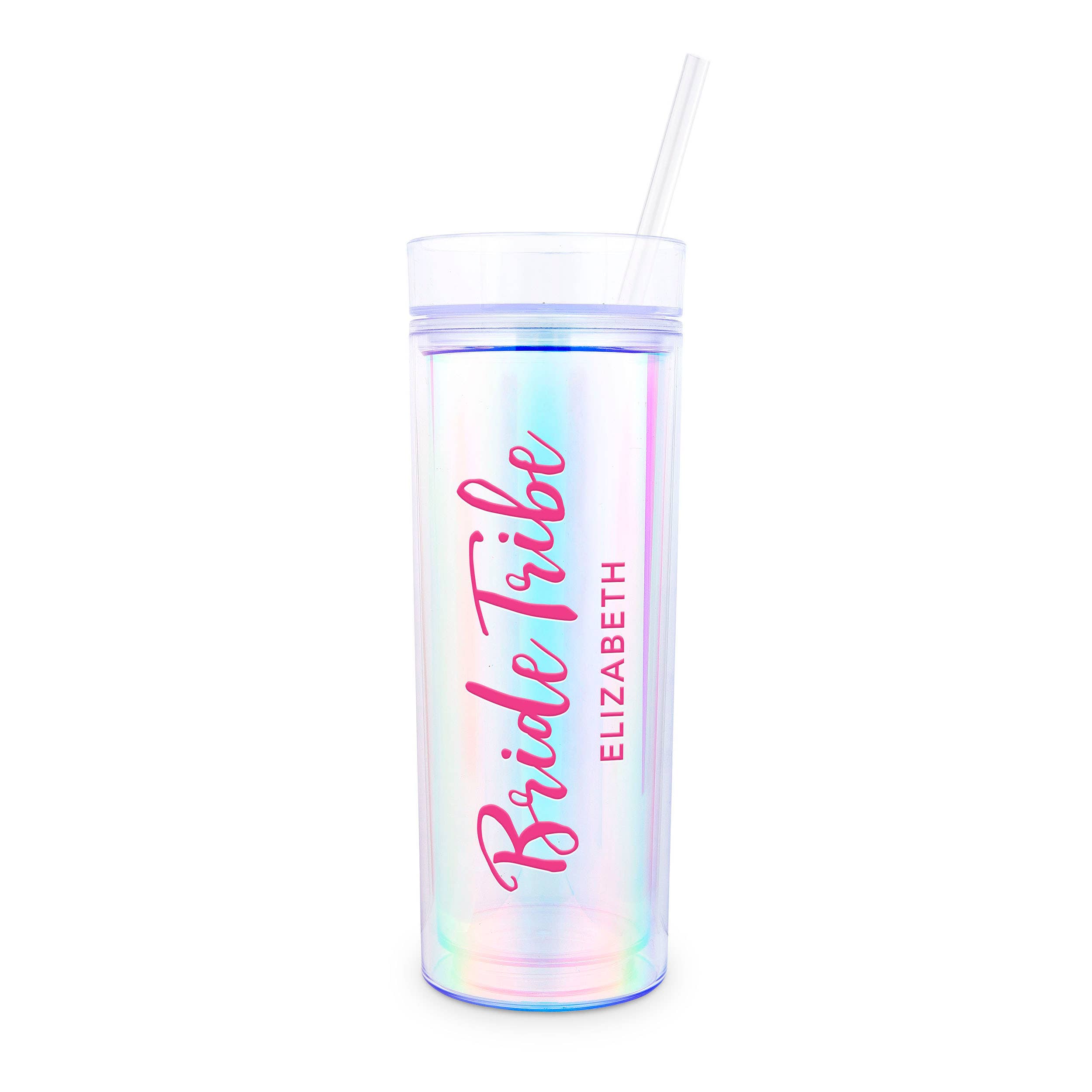 Weddingstar Inc. – wholesale Insulated mug/tumbler – 17 oz. Insulated Plastic Drink Tumbler - Bride Tribe6