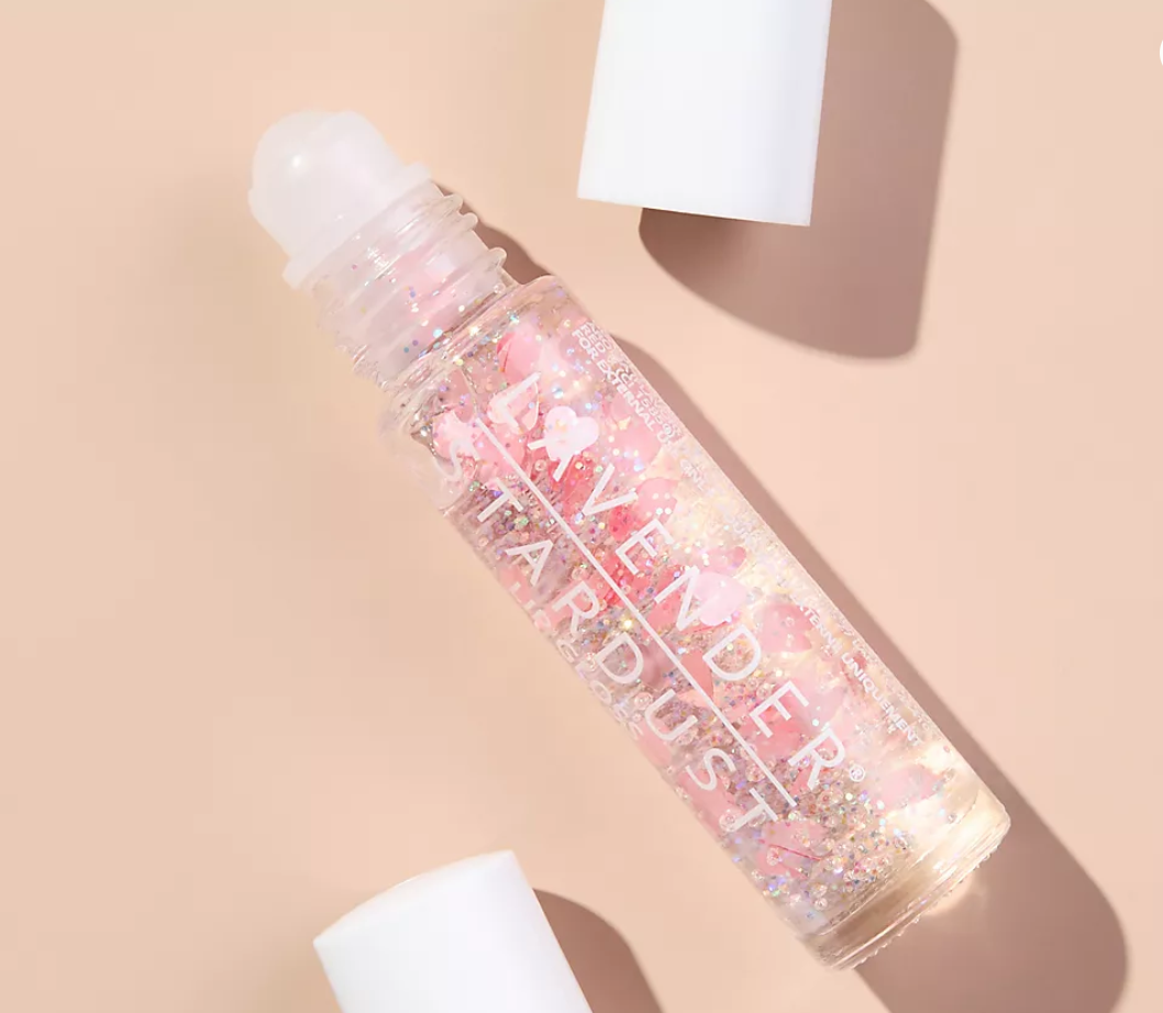 Lavender Stardust - Wholesale Lip Gloss - Lavender Stardust Sweetheart Roll on Lip Gloss Set 3