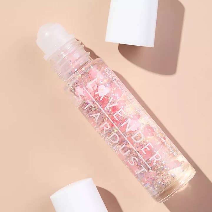 Lavender Stardust - Wholesale Lip Gloss - Lavender Stardust Sweetheart Roll on Lip Gloss Set 3