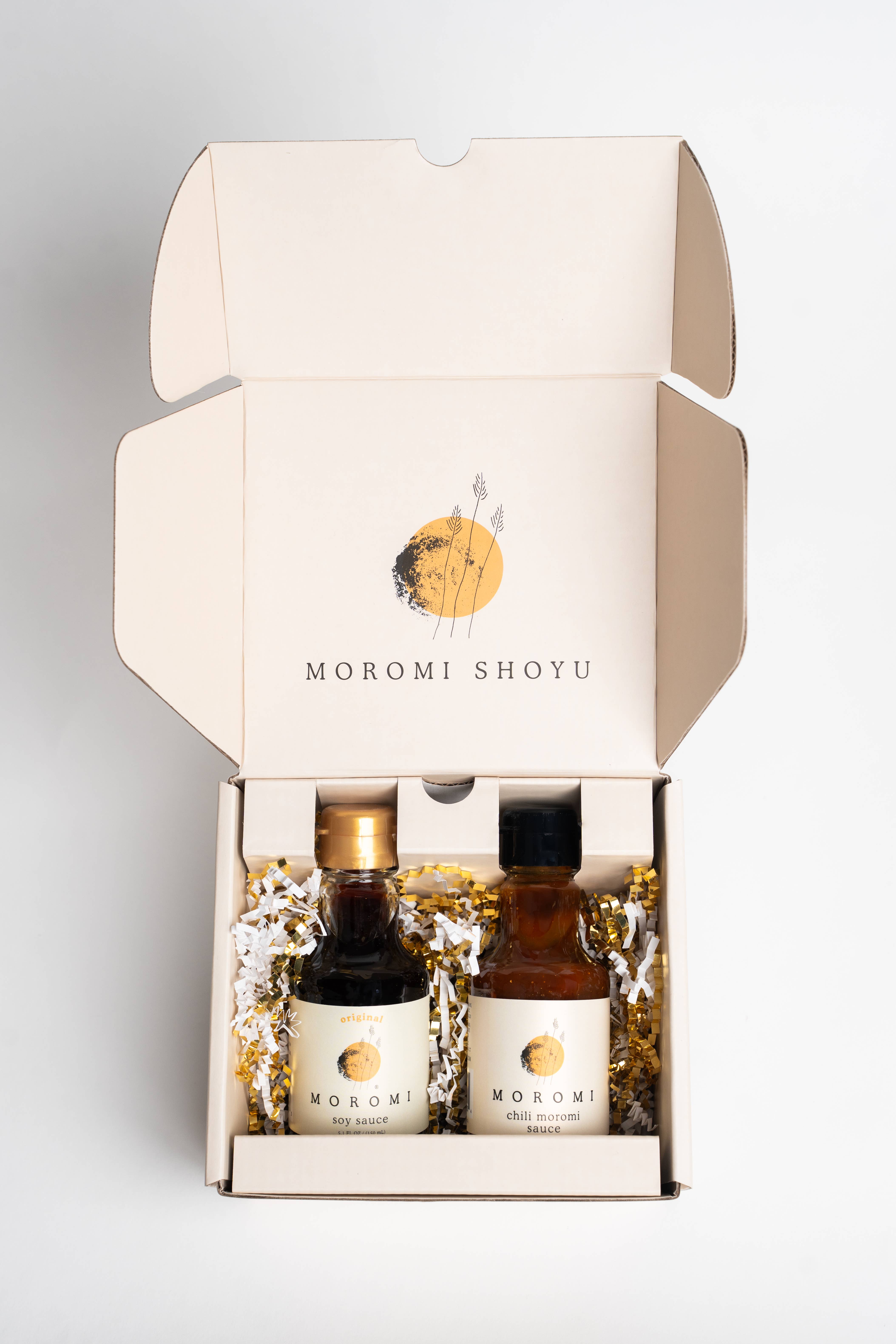 Moromi - Wholesale Sauce - Moromi Gift Box - Soy Sauce/Chili Moromi Sauce