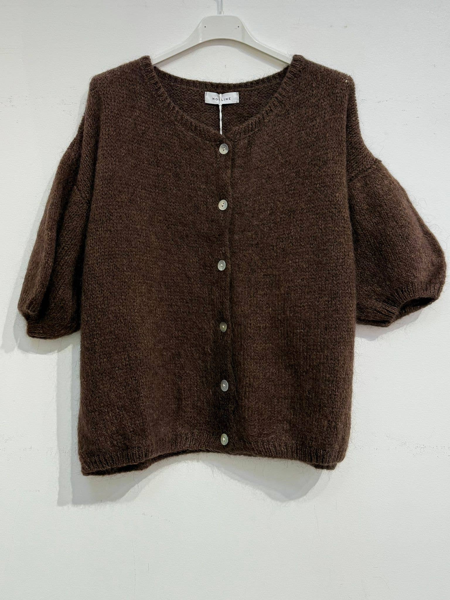 NOELINE - Wholesale Cardigan - Women's - Kid mohair and wool vest 752926