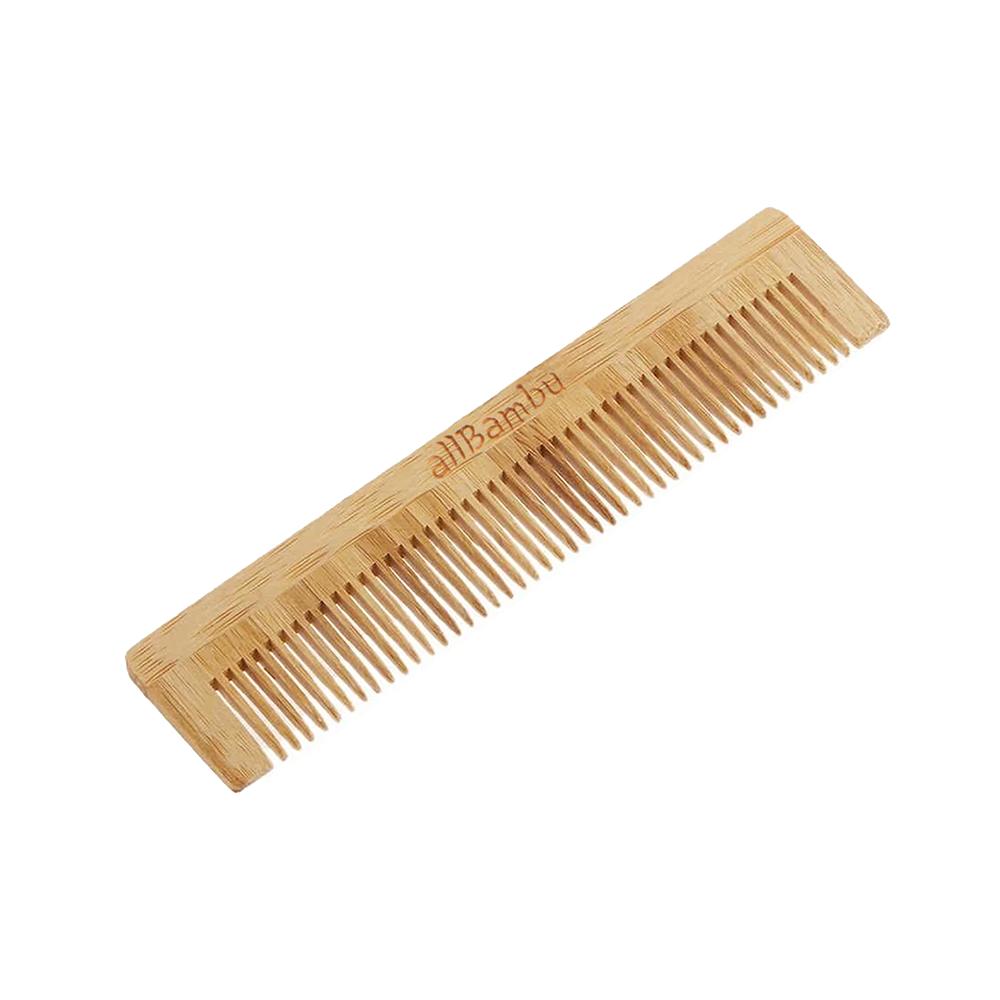 allBambu Inc - Wholesale Hair Brush/Comb - Bamboo Hair Care Products - Hairbrush, Comb, Wide Tooth Comb1
