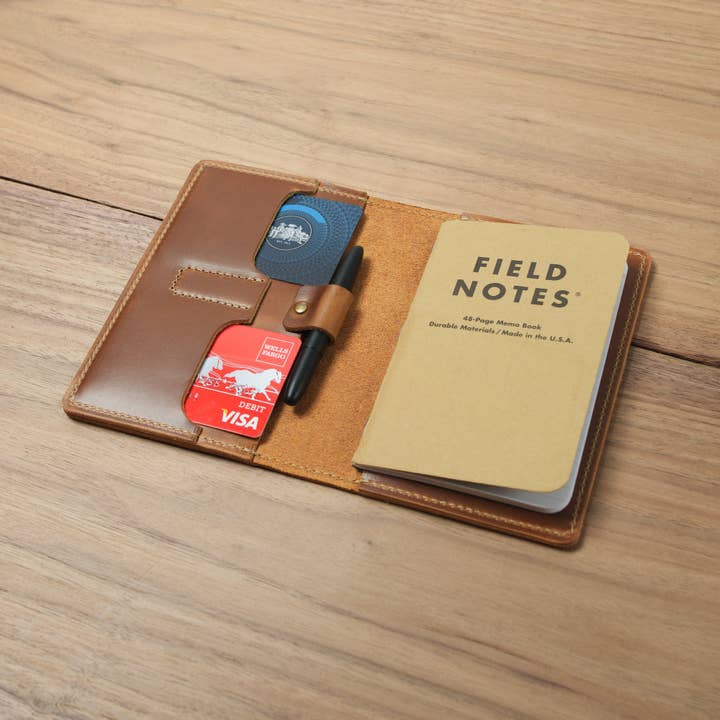 Couverture de notes de terrain Olympia - Moc pour la vente par Coal Creek Leather