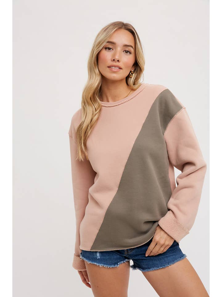 Bluivy - Vendita all'ingrosso Felpa - Donna - FELPE COLOR BLOCK4