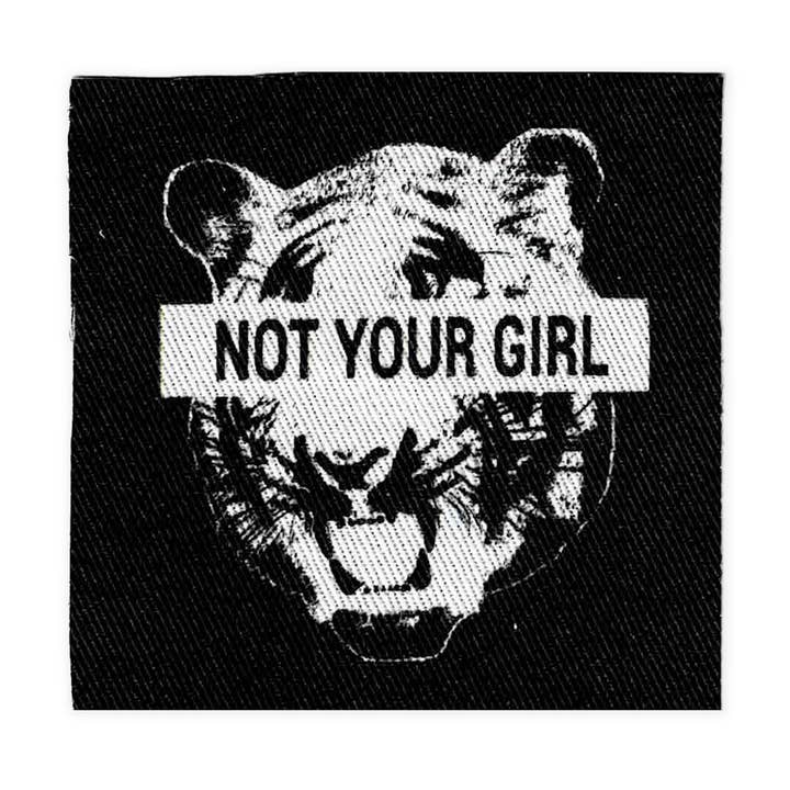 Nicht dein Mädchen Aufnähstoffabzeichen für den Großhandel von Espi Lane