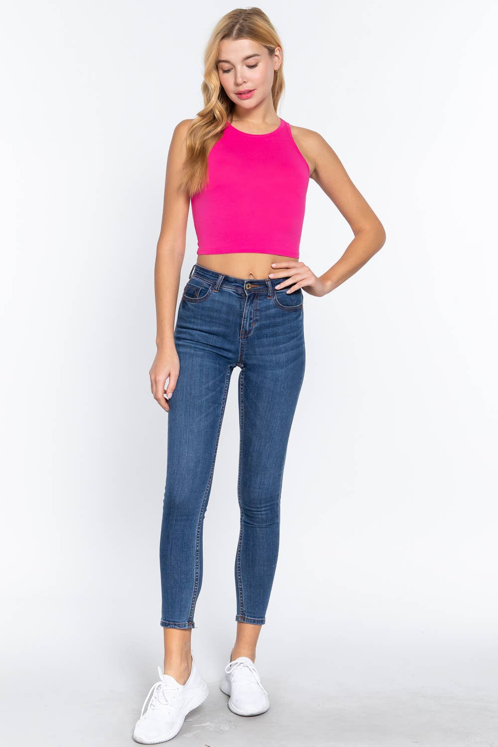 Active Basic | Active USA - Wholesale Tanktop - Dames - Halternek cropped top28