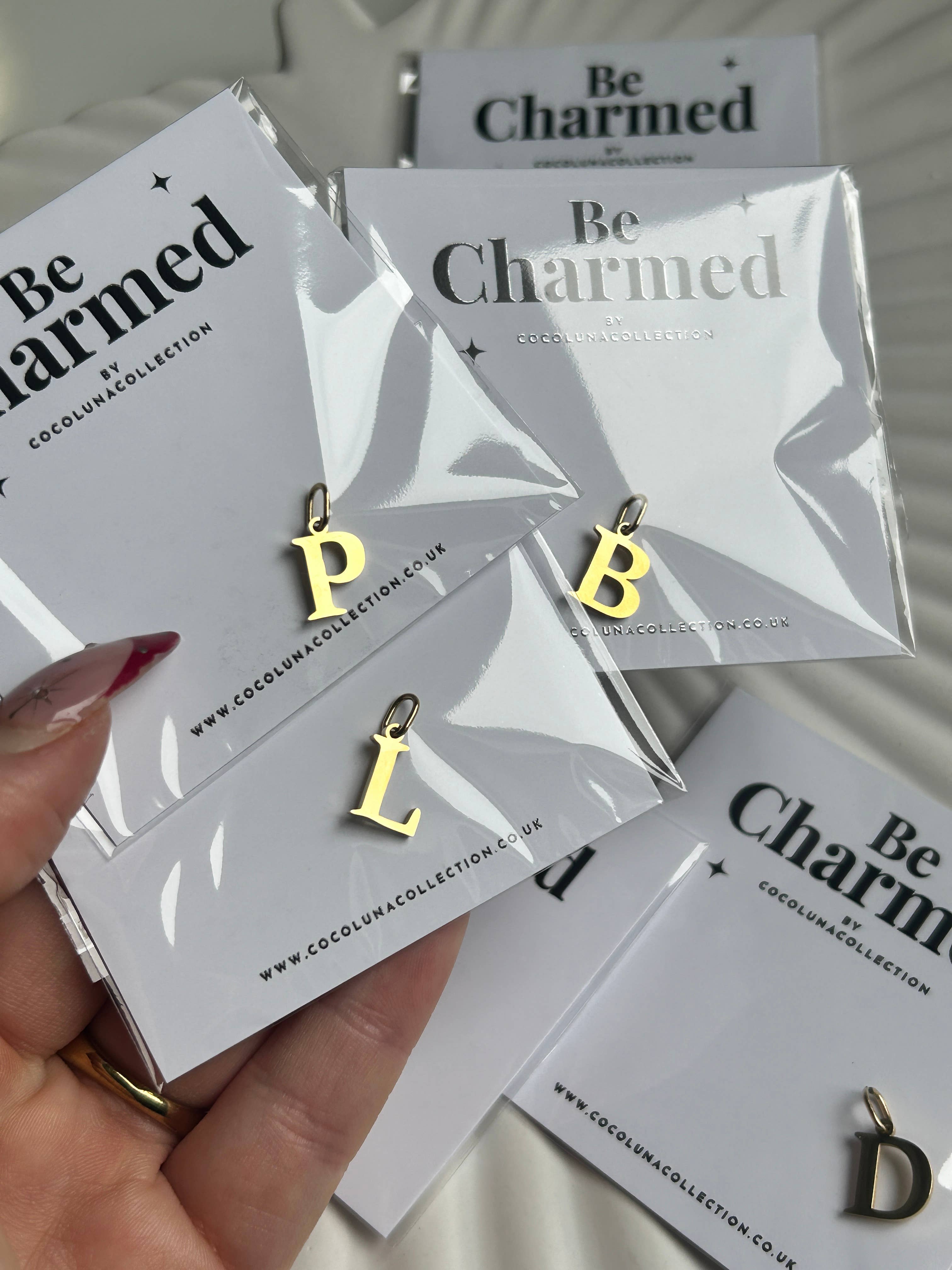 Coco Luna Collection – wholesale Individual charm/pendant – Letter Charms E | Charms3