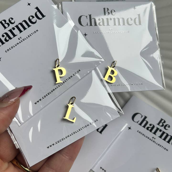 Coco Luna Collection - Wholesale Individual charm/pendant - Letter Charms E | Charms3