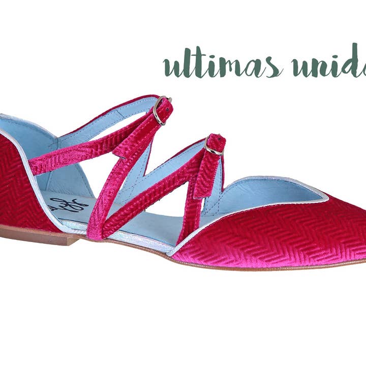 magento plum ballerina for wholesale by Deflores y Floreros SLU