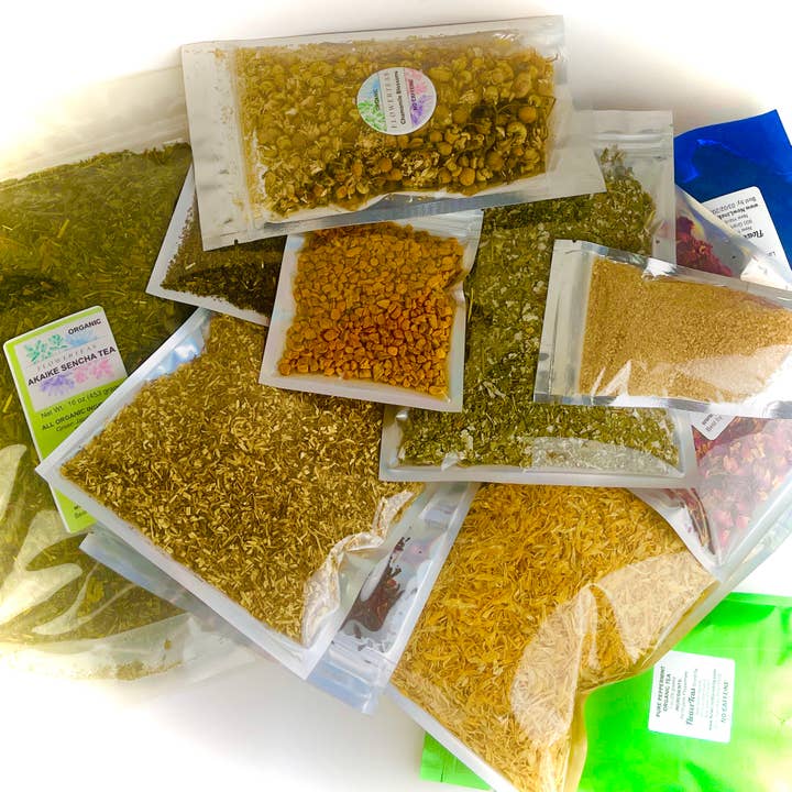 FlowerTeas - Wholesale Herbs - Bulk Herbs Single Origin One Pound