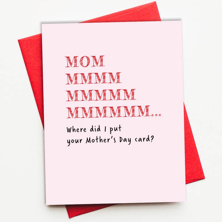 Funny Accurate Mother's Day Greeting Card from Kids for wholesale by Jones Street Press