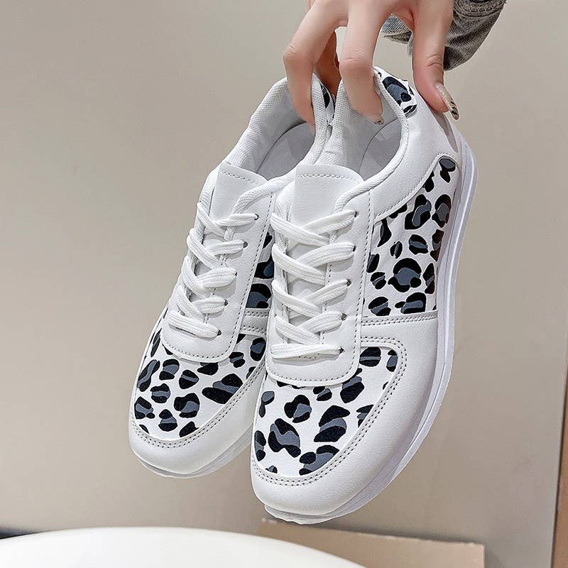 Comely Fashion - Wholesale Sandals - Women's - Leopard Casual Fashion Women's Sneakers4