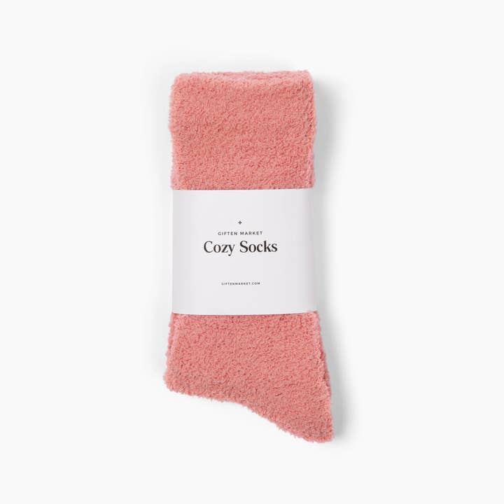 Giften Market - Wholesale Socks - Women's - Cozy Cloud Socks - Rosette Pink - Women's Socks - Gift Idea3