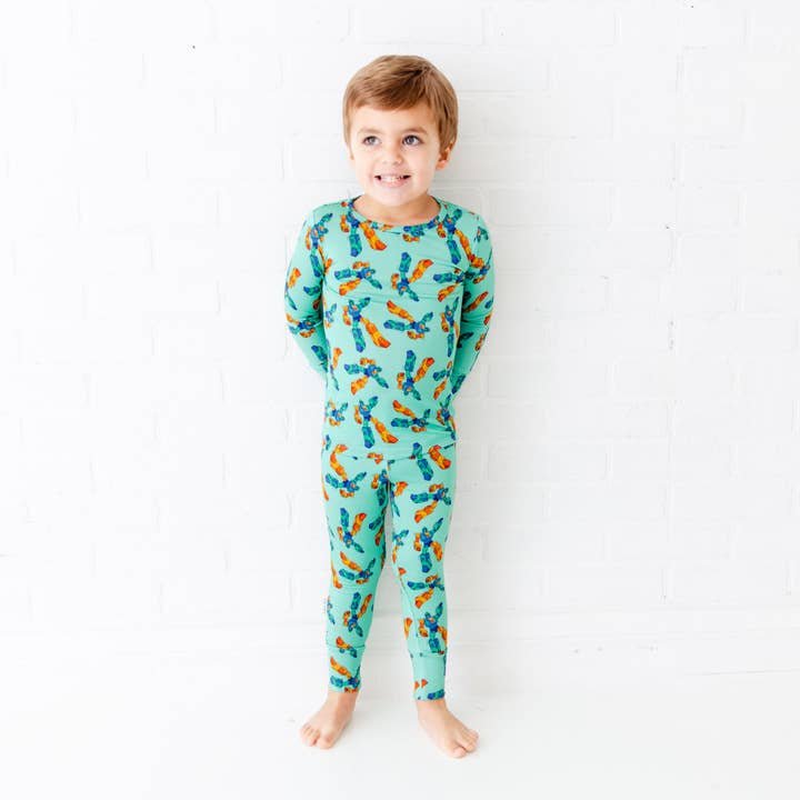 Get Your Bot To Bed Two Piece Pajamas Set for wholesale by Dreamiere