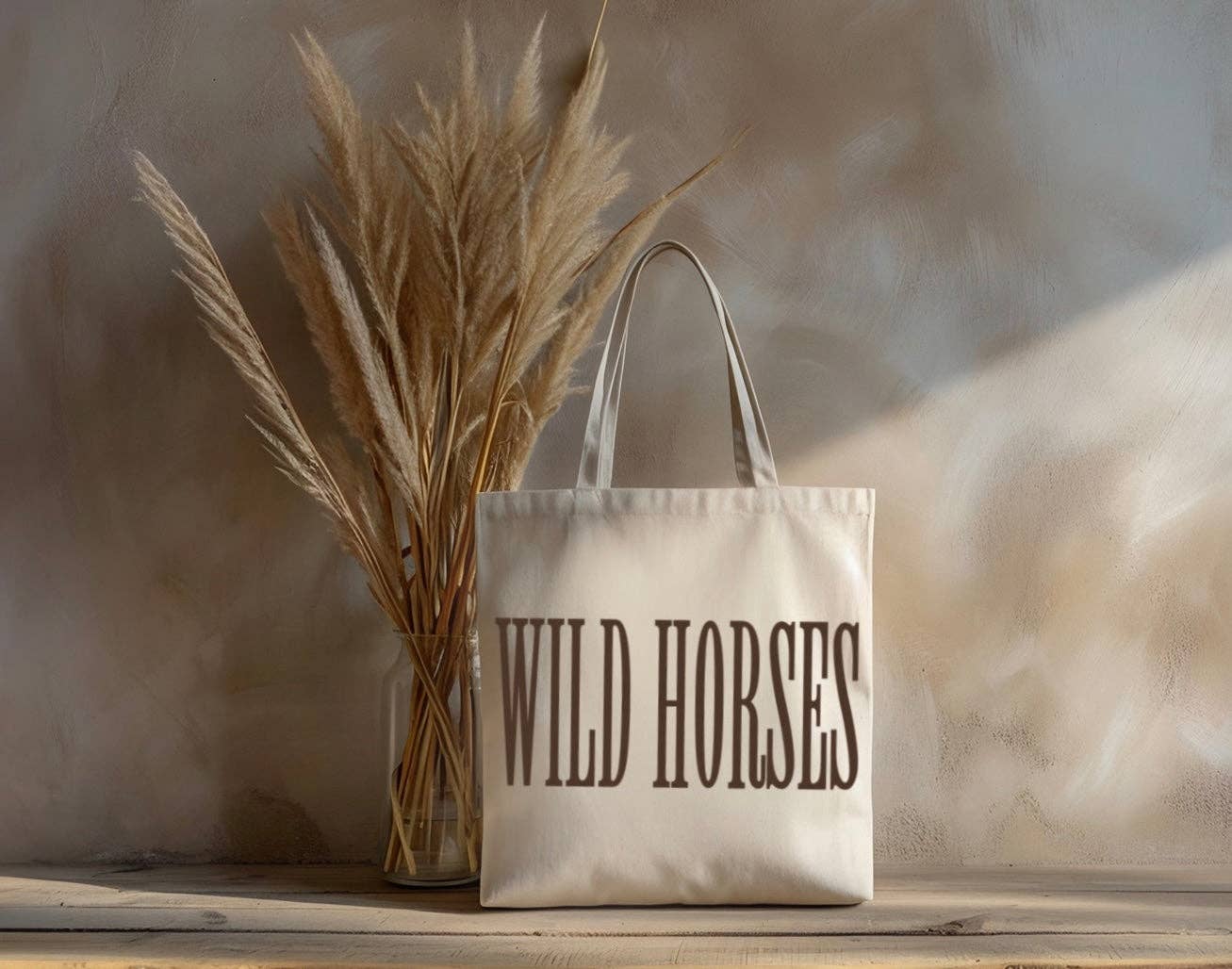 Axle Rose Co - Wholesale Tote Bag - Women's - Wild Horses Tote Bag
