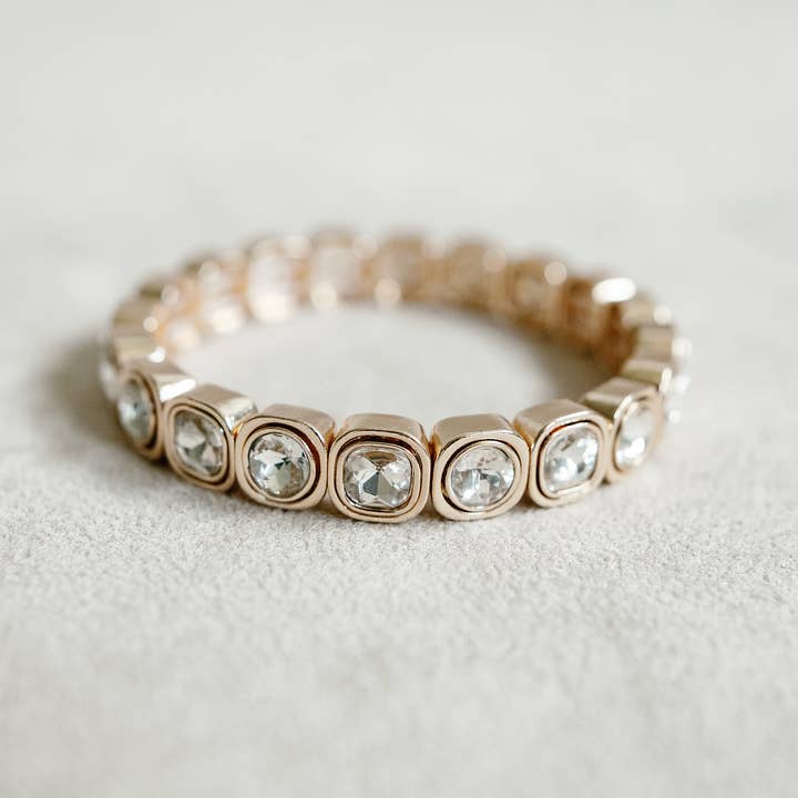 City Girl Petite Bracelet - Gold for wholesale by Smith and Co. Design