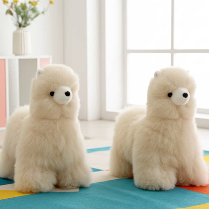 Shupaca Alpaca - Wholesale Stuffed/plush toy – Kids & baby - Alpaca Stuffed Animal - Alpaca - Micro 7"3